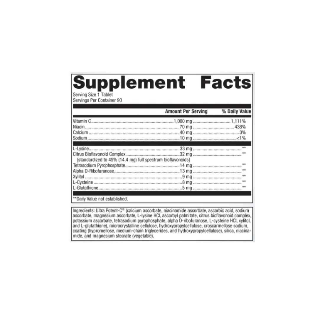Ultra Potent-C® 1000 Vitamin C 90CT