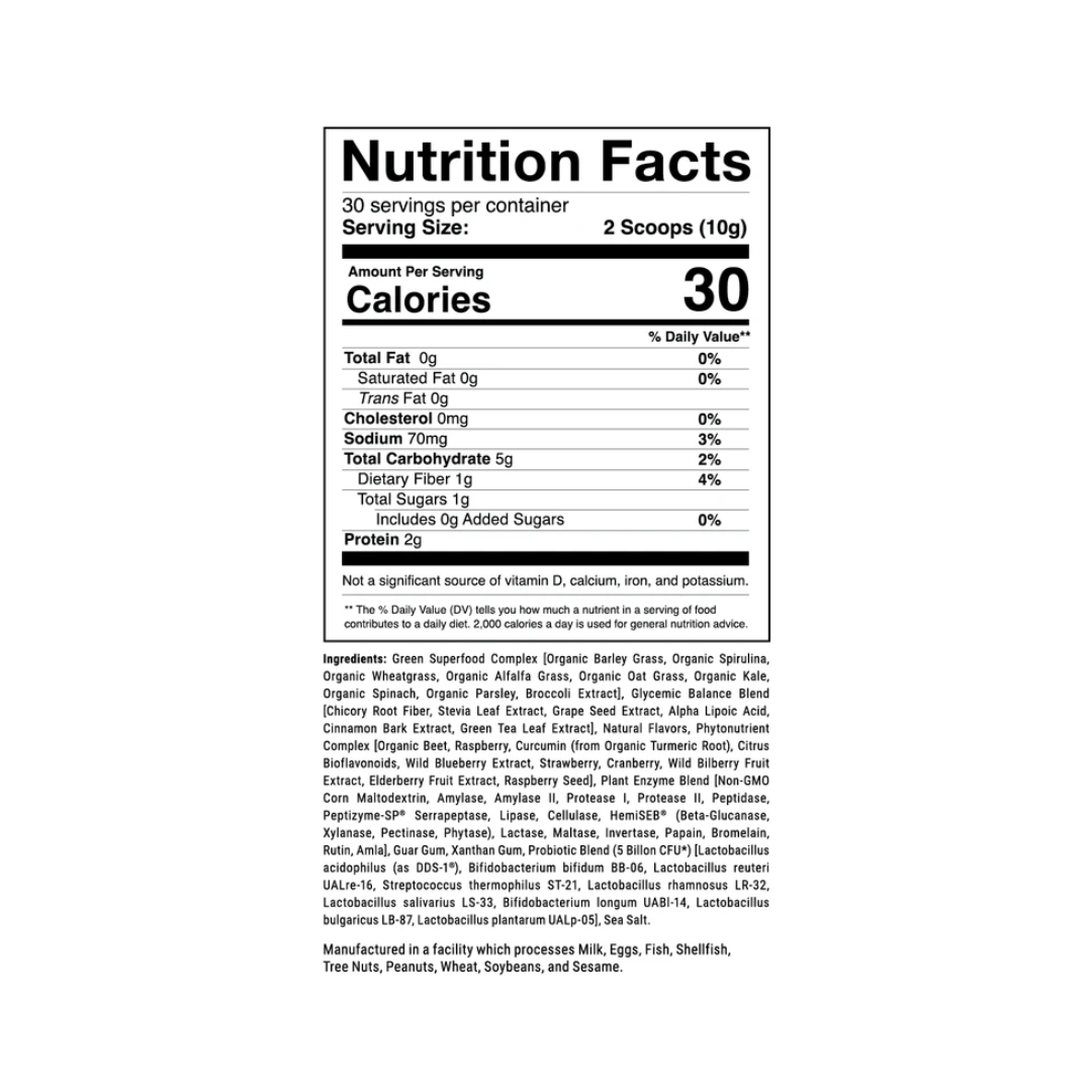 Opti-Greens 50 30 Servings