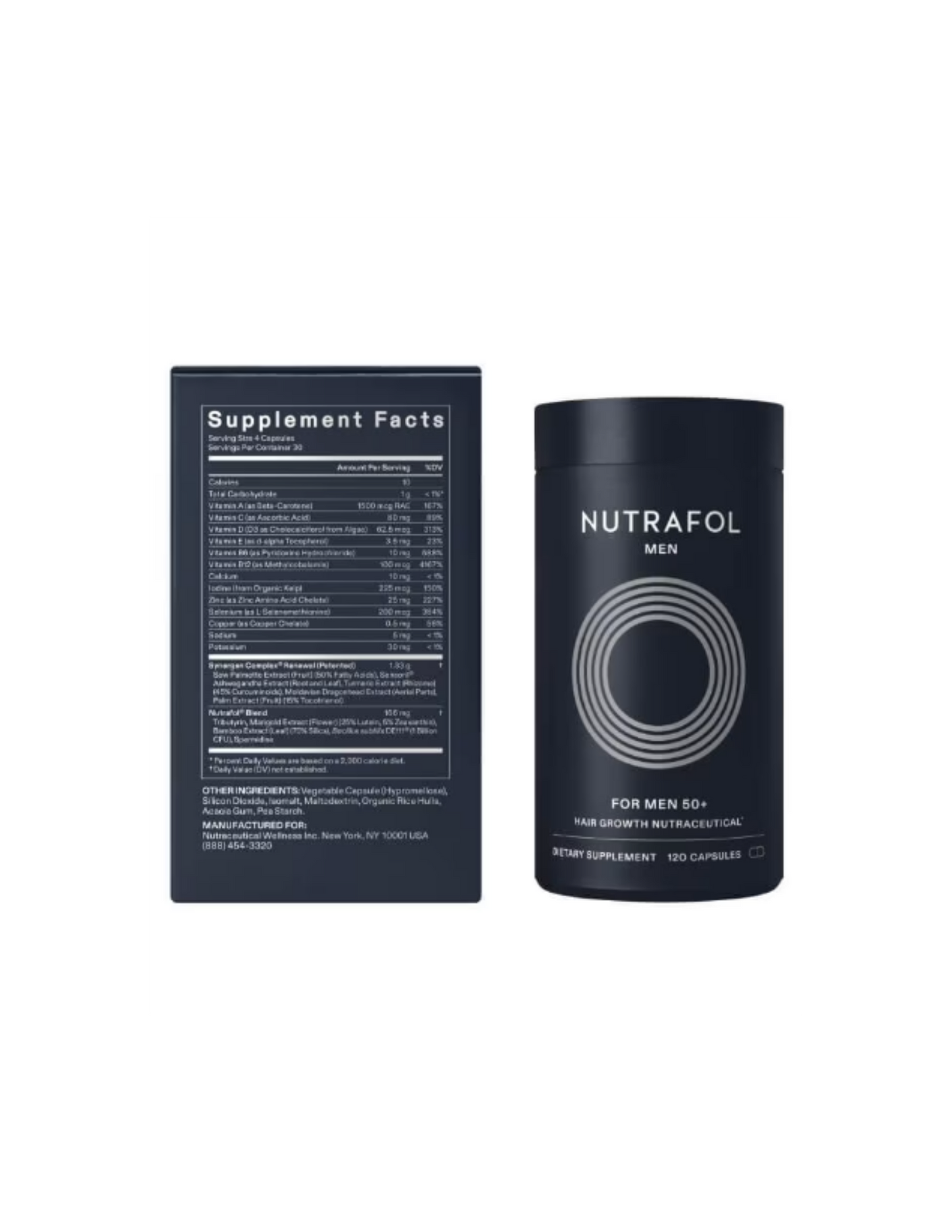 NUTRAFOL MEN 50+ 120C