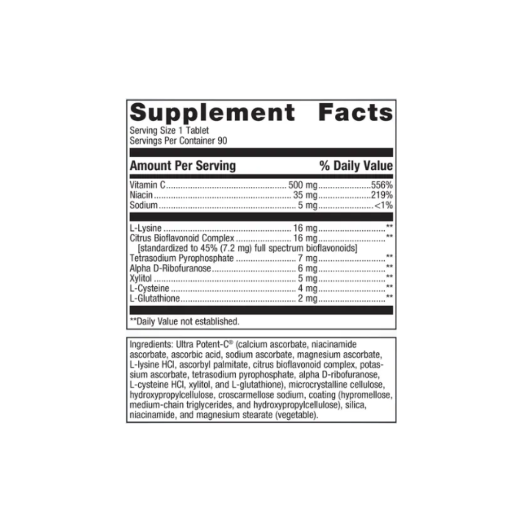 Ultra Potent-C® 500 Vitamin C 90CT