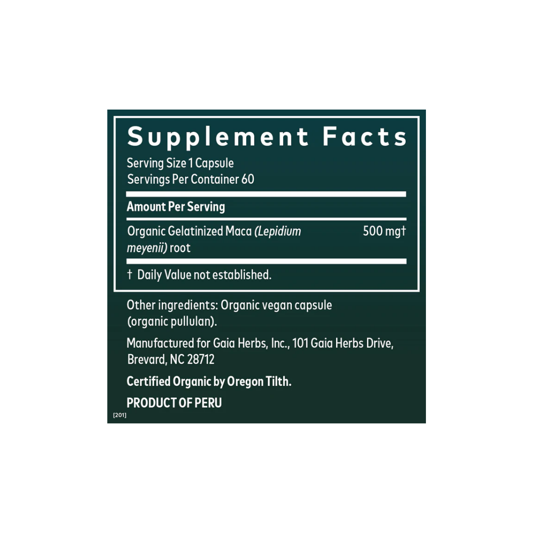Maca Root 60CT