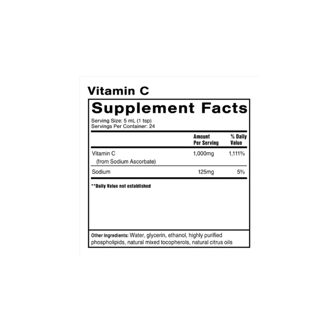 Liposomal Vitamin C 100mls