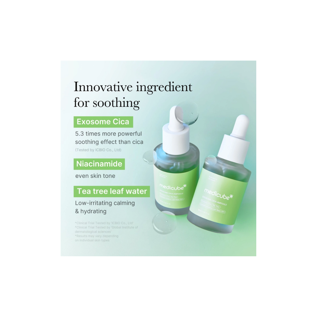 Medicube Exosome Cica Calming Ampoule, 30ml