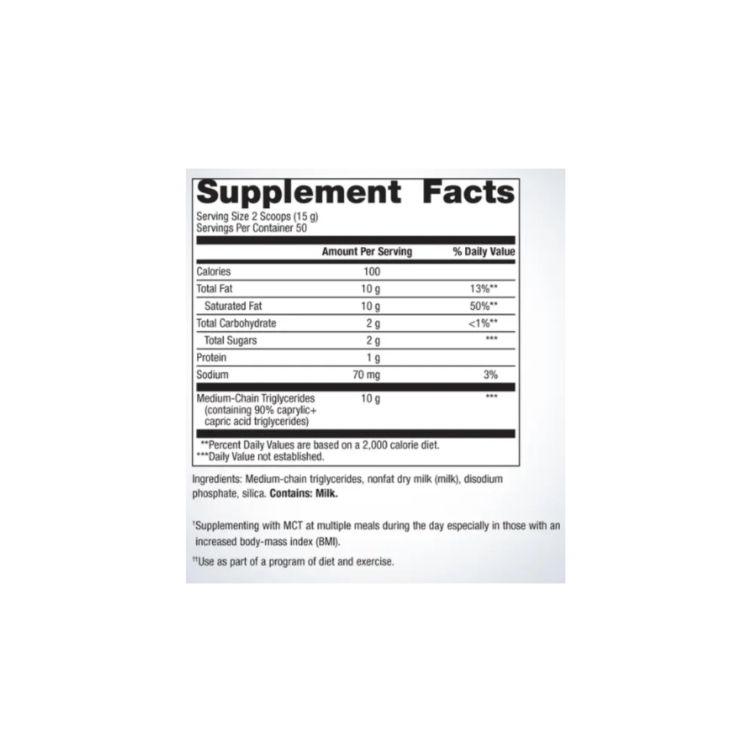 MCT Powder 50 Servings