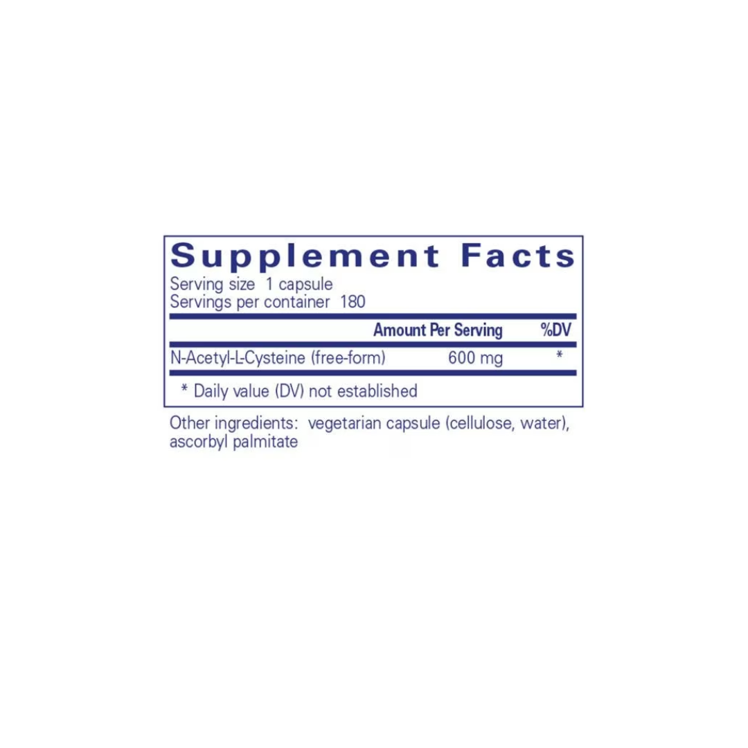 NAC (n-acetyl-l-cysteine) 600mg