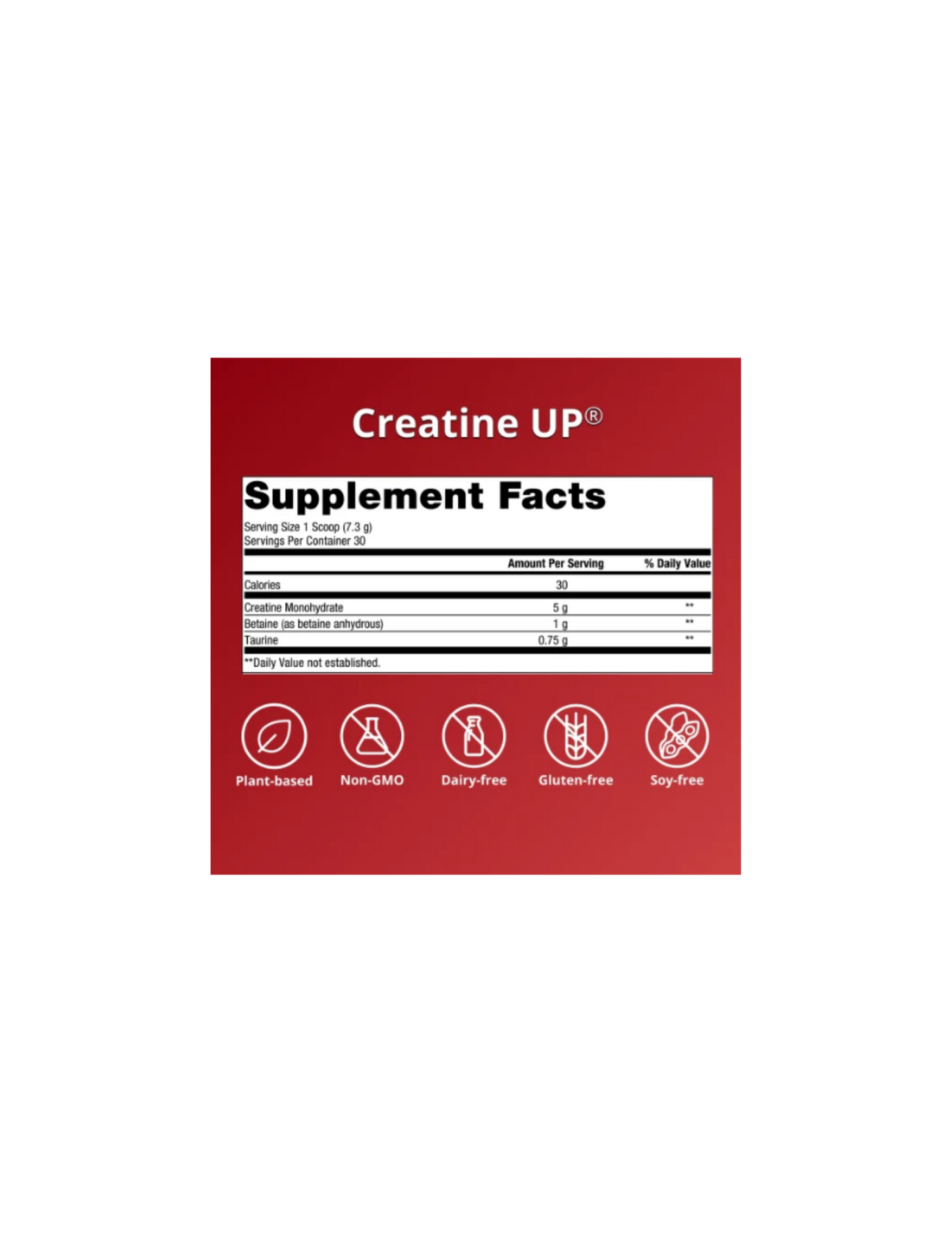 Creatine UP® 30 Scoops