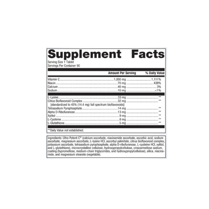 Ultra Potent-C® 1000 Vitamin C 90CT
