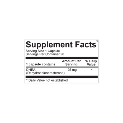 DHEA 25mg 90CT