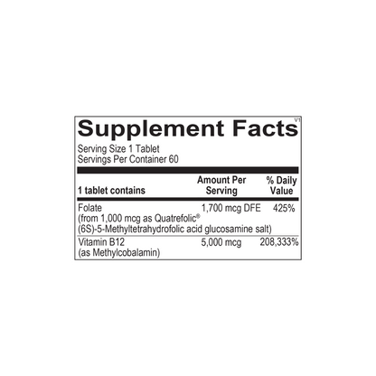 Methylated B12 (Formerly Methyl B12) 60CT