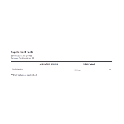 Benfotiamine (B1) 120CT