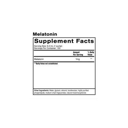 Melatonin 1oz
