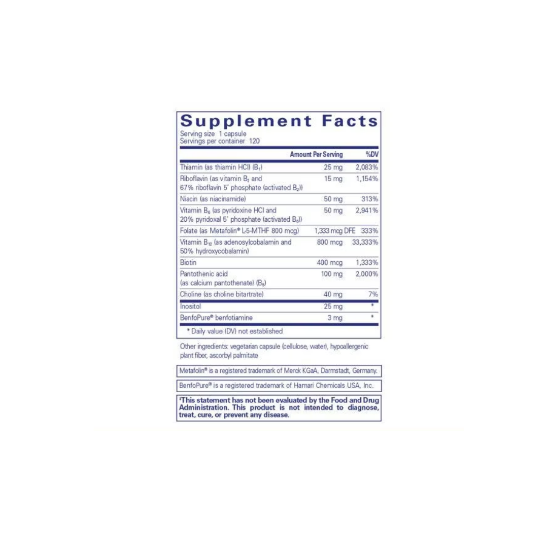 PureGenomics® B-Complex 120CT