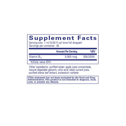 B12 5,000 liquid 30ML