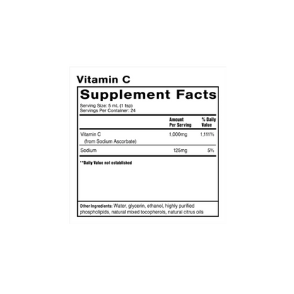 Liposomal Vitamin C 100mls
