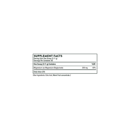 Magnesium Bisglycinate 60 Scoops