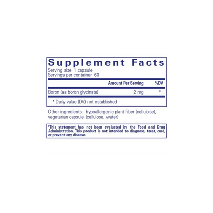 Boron Glycinate 60CT