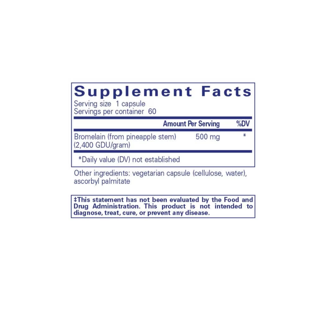 Bromelain 500mg 60CT