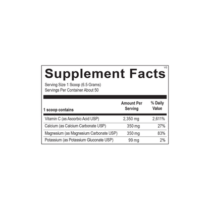 Buffered Lemon C Powder 50 Servings