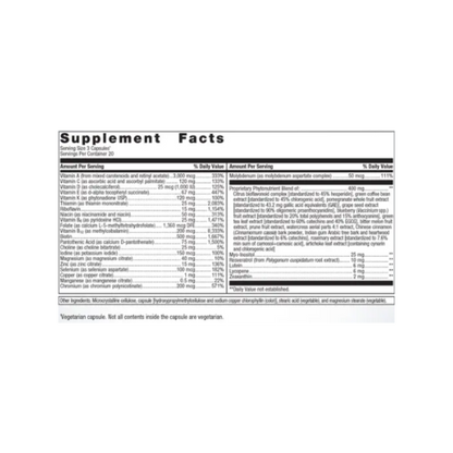PhytoMulti® Multivitamin Capsules 60CT