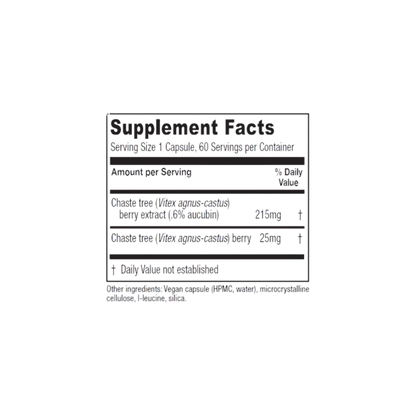 Chaste Tree Berry 60CT