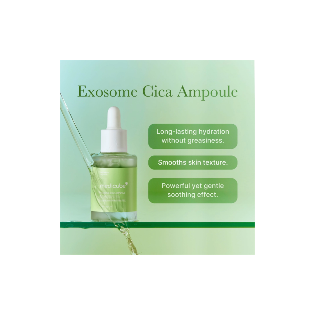 Medicube Exosome Cica Calming Ampoule, 30ml