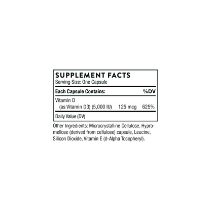 Vitamin D-5,000 60CT