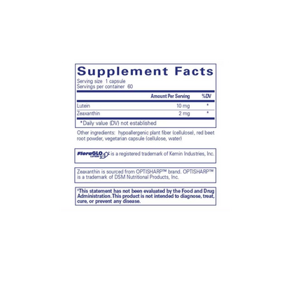 Lutein/Zeaxanthin 60CT