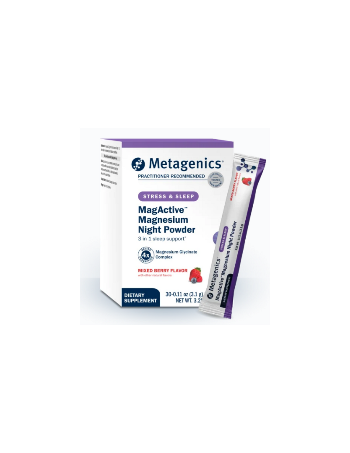 MagActive™ Magnesium Night Powder Packets 30 Packs