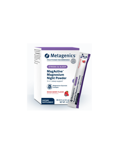 MagActive™ Magnesium Night Powder Packets 30 Packs