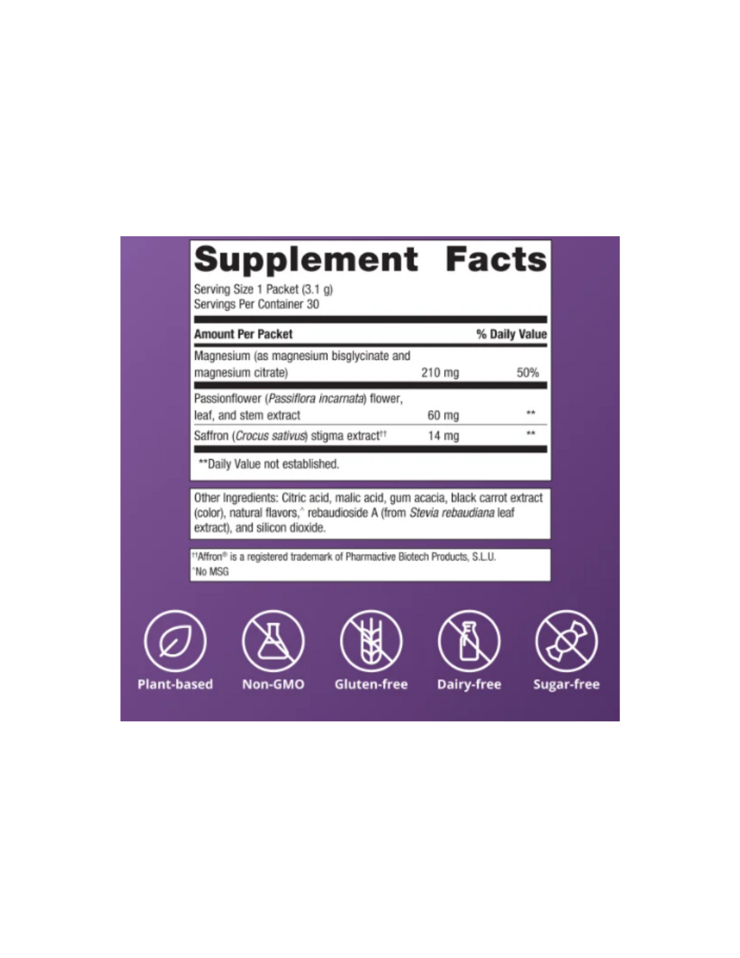 MagActive™ Magnesium Night Powder Packets 30 Packs