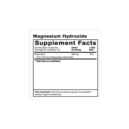 Magnesium Hydroxide 120CT
