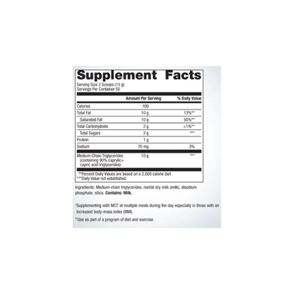 MCT Powder 50 Servings