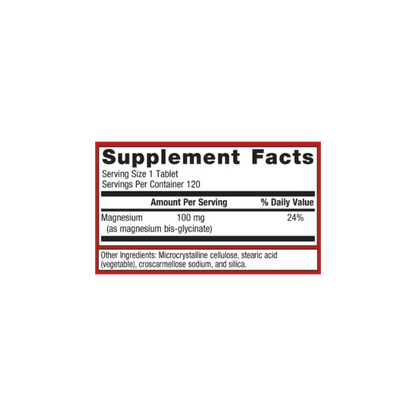 Magnesium Glycinate 120CT