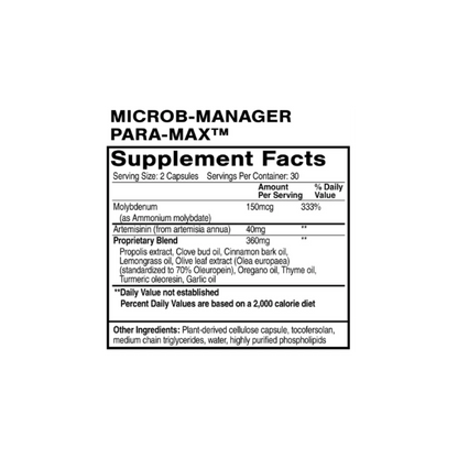 Microb-Manager Para-Max™ 60CT