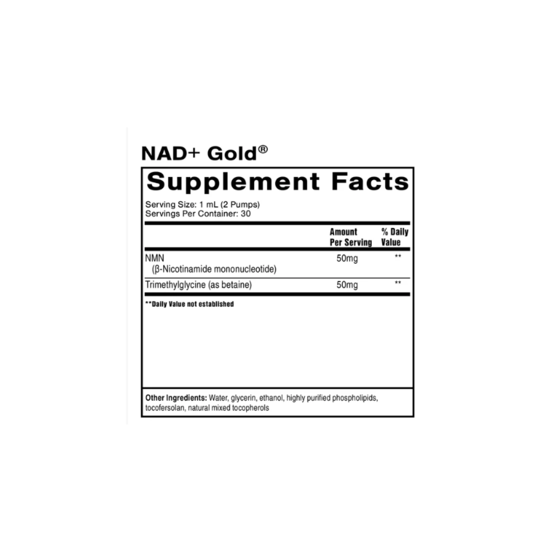 NAD+ Gold® 30mL