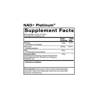 NAD+ Platinum® 100ml