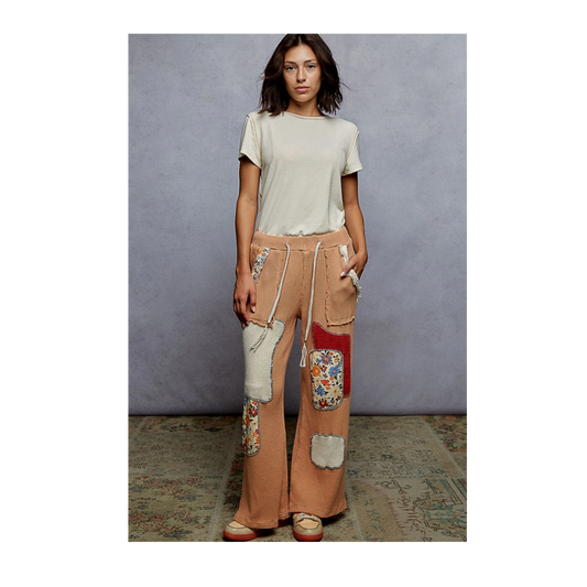 POL Thermal Pattern Patch Pants