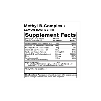 Methyl B-Complex 1.7oz