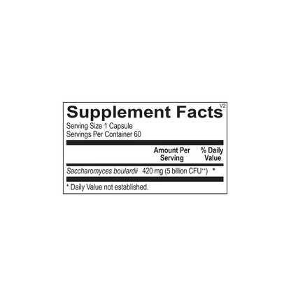 Saccharomyces boulardii 60CT