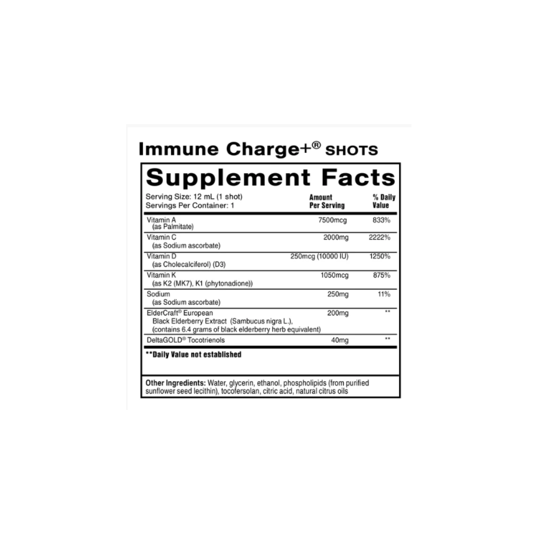 Immune Charge+® Shots 12mls
