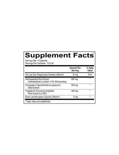 Testosterone Support Complex 60c
