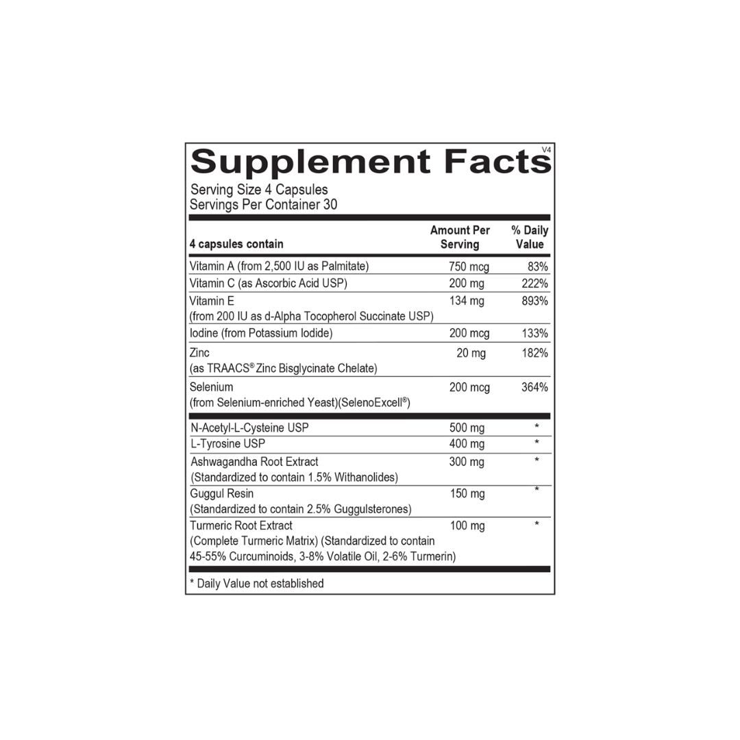 Thyro Endogenix (Formerly Thyrotain®) 120CT
