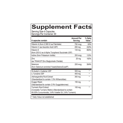 Thyro Endogenix (Formerly Thyrotain®) 120CT