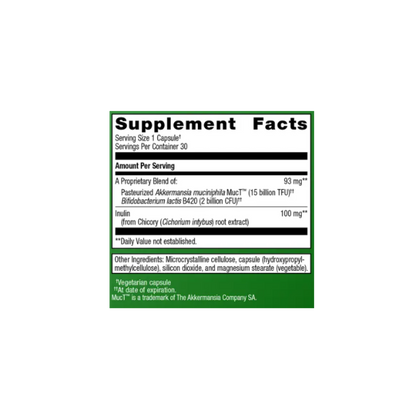 UltraFlora® Triplebiotic with Akkermansia 30CT