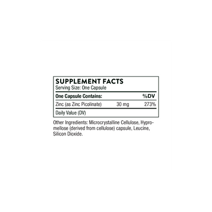 Zinc Picolinate 30mg